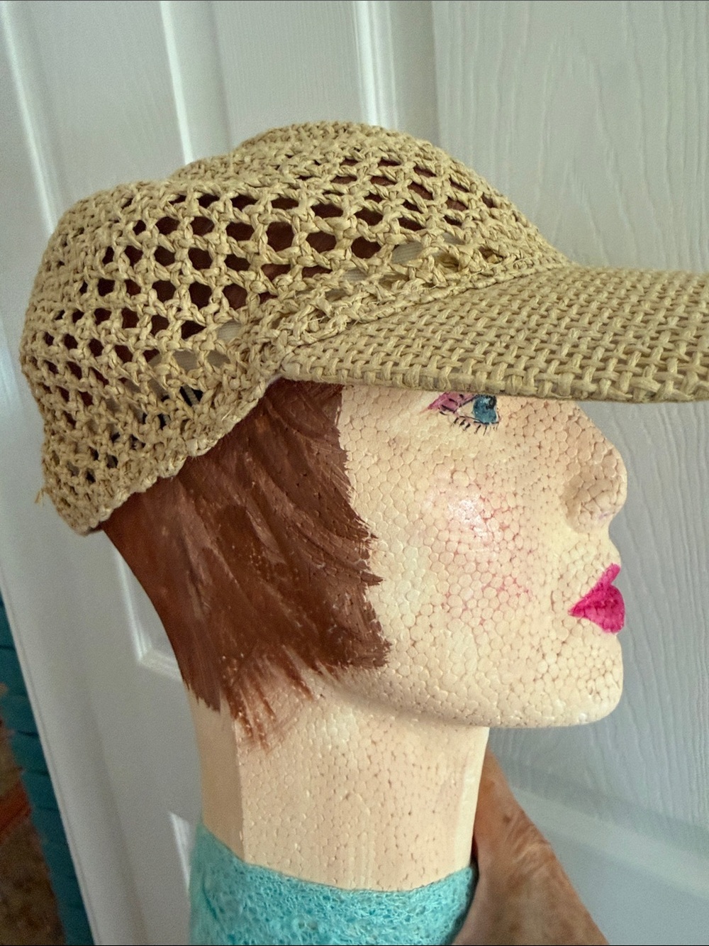 Desigual Straw Baseball Cap Hat One Size